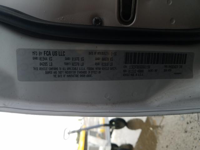 2016 DODGE DART SXT - 1C3CDFBB3GD661158