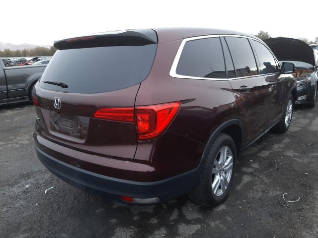 2016 HONDA PILOT LX 5FNYF5H11GB008793
