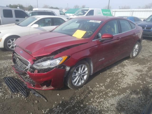 2019 FORD FUSION SE - 3FA6P0LU3KR173296