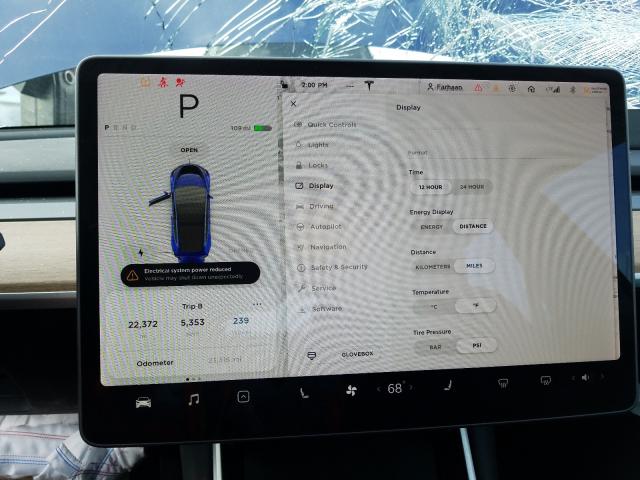2019 TESLA MODEL 3 5YJ3E1EA8KF396723