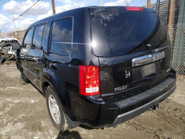 2011 HONDA PILOT LX 5FNYF4H22BB090352