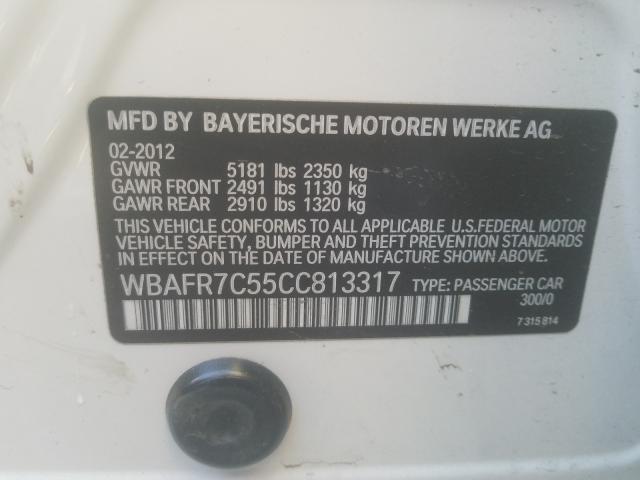 2012 BMW 535 I - WBAFR7C55CC813317