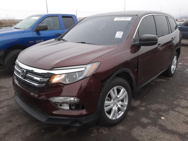 2016 HONDA PILOT LX 5FNYF5H11GB008793