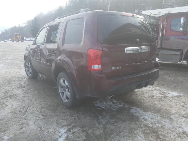 2013 HONDA PILOT EXL 5FNYF4H57DB072779