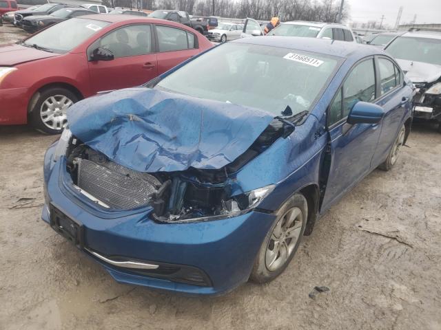 2015 HONDA CIVIC LX 19XFB2F50FE033552