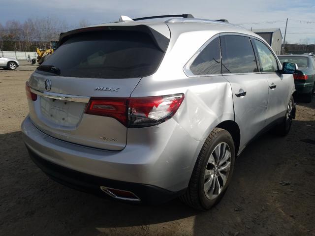 2014 ACURA MDX TECHNO 5FRYD4H48EB025404