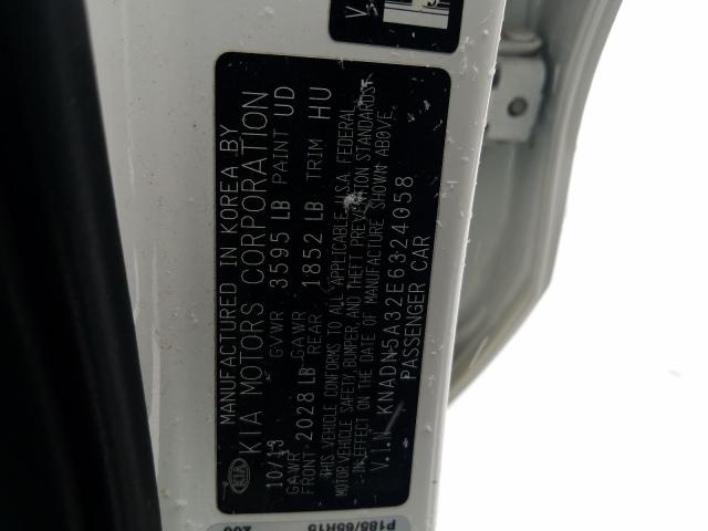 2014 KIA RIO EX KNADN5A32E6324058