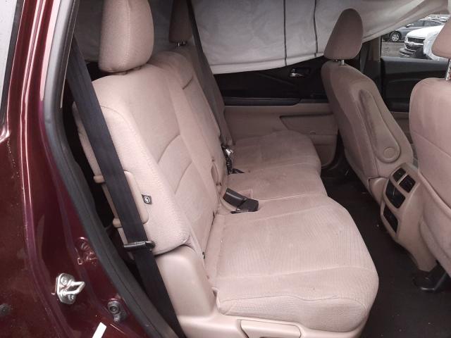 2016 HONDA PILOT LX 5FNYF5H11GB008793