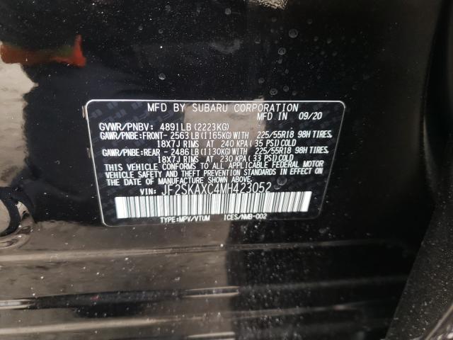 2021 SUBARU FORESTER T JF2SKAXC4MH423052