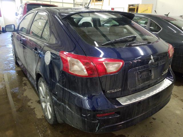 2013 MITSUBISHI LANCER GT JA32X8HW8DU021977