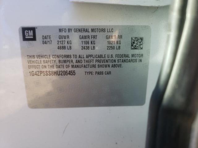 2017 BUICK LACROSSE E 1G4ZP5SS8HU206455