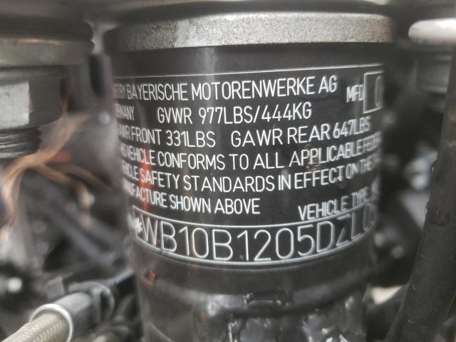 2013 BMW F800 GS WB10B1205DZL05246
