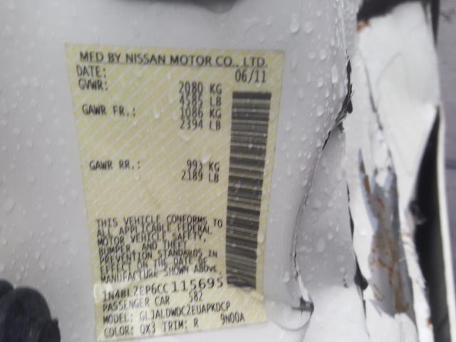 2012 NISSAN ALTIMA SR 1N4BL2EP6CC115695