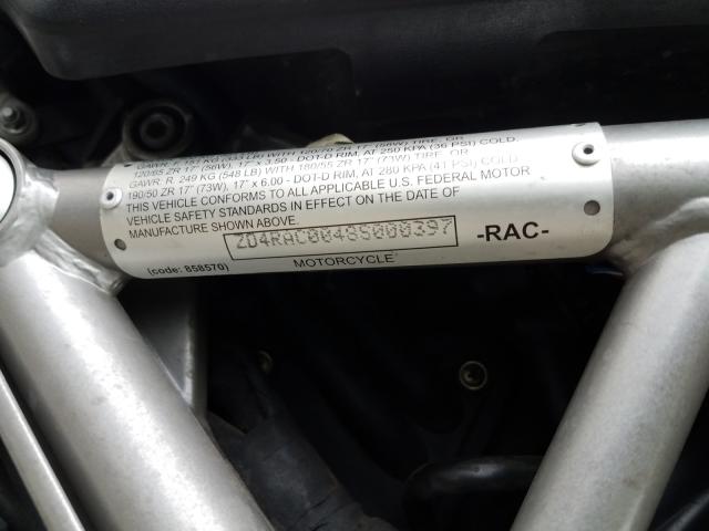 2008 APRILIA SHIVER SL7 ZD4RAC0048S000397