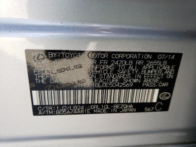 2014 LEXUS GS 350 JTHBE1BL0E5042569
