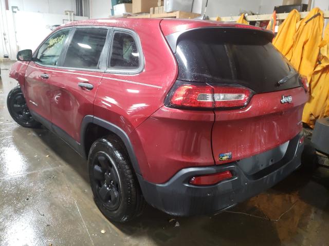 2016 JEEP CHEROKEE S 1C4PJLAB0GW113564