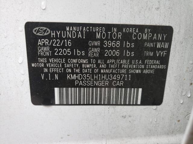 2017 HYUNDAI ELANTRA GT - KMHD35LH1HU349711