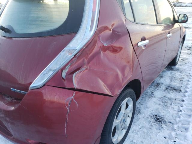 2012 NISSAN LEAF SV JN1AZ0CP8CT027181