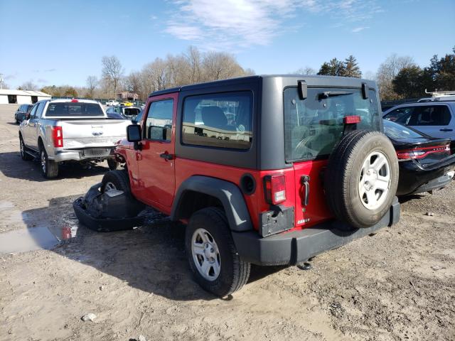 2012 JEEP WRANGLER S 1C4AJWAG5CL196651