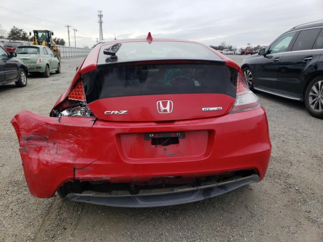 2011 HONDA CR-Z EX JHMZF1C68BS012222