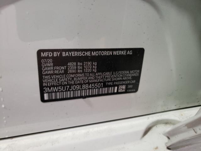 2020 BMW M340I 3MW5U7J09L8B45501