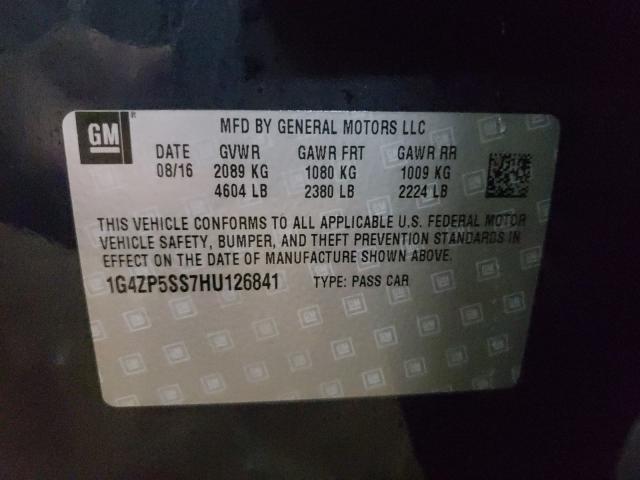 2017 BUICK LACROSSE E 1G4ZP5SS7HU126841