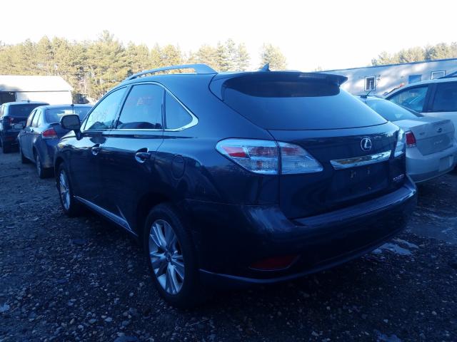 2011 LEXUS RX 450 JTJBC1BA0B2037730