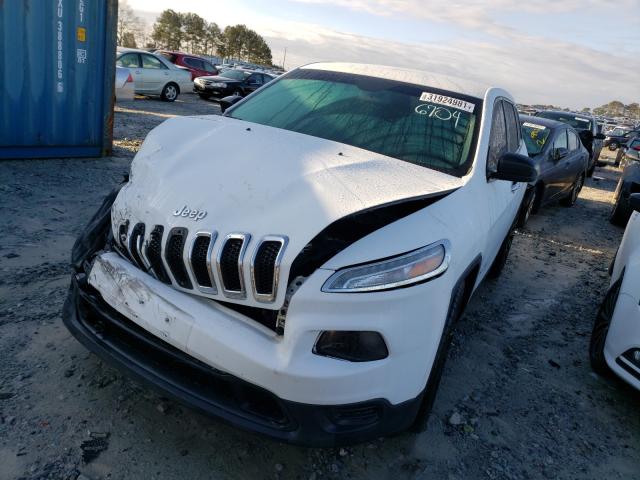 2016 JEEP CHEROKEE S 1C4PJLAB0GW126704