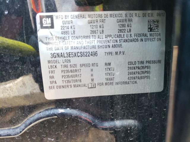 2012 CHEVROLET CAPTIVA SP 3GNAL3E5XCS622496