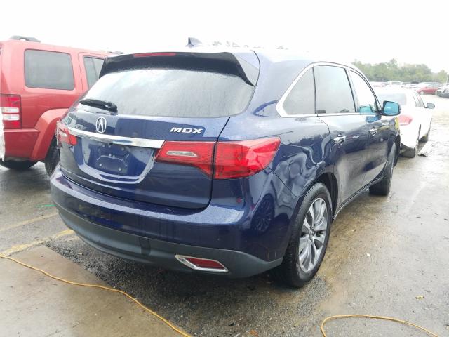 2014 ACURA MDX TECHNO 5FRYD3H47EB005641