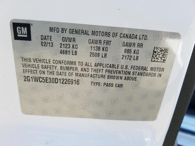 2013 CHEVROLET IMPALA LTZ - 2G1WC5E30D1226916