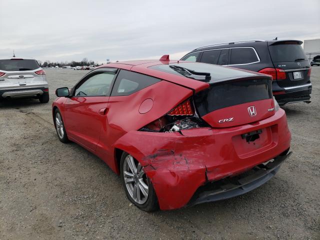 2011 HONDA CR-Z EX JHMZF1C68BS012222