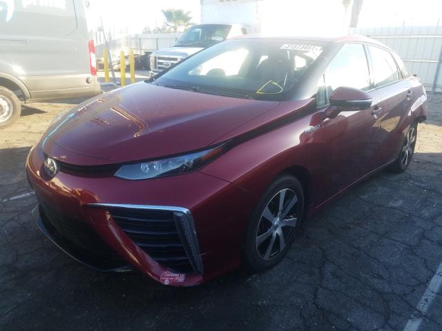 2017 TOYOTA MIRAI JTDBVRBD1HA001887