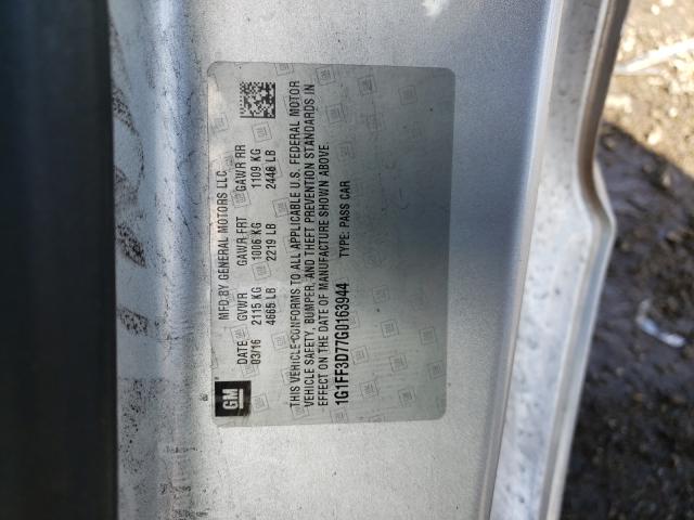 2016 CHEVROLET CAMARO SS 1G1FF3D77G0163944