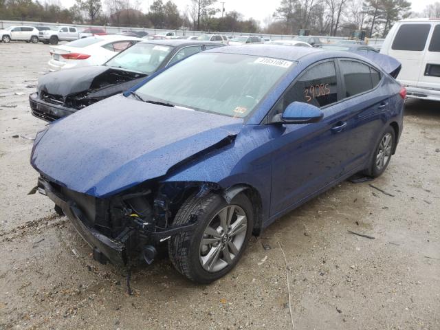 2018 HYUNDAI ELANTRA 5NPD84LF5JH321179
