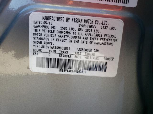 2013 INFINITI M37 X JN1BY1AR1DM603819