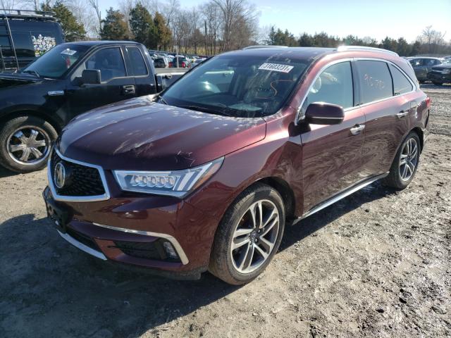 2017 ACURA MDX ADVANC 5FRYD4H9XHB011374