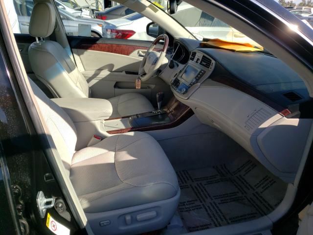 2012 TOYOTA AVALON BAS 4T1BK3DB3CU462836