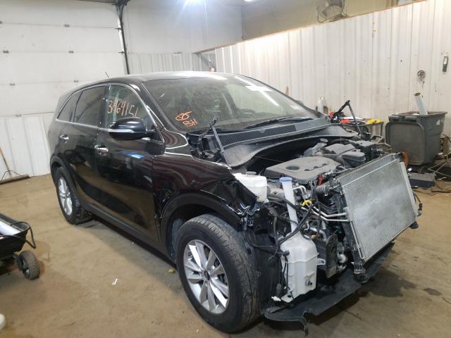 Salvage cars for sale from Copart Lyman, ME: 2019 KIA Sorento L