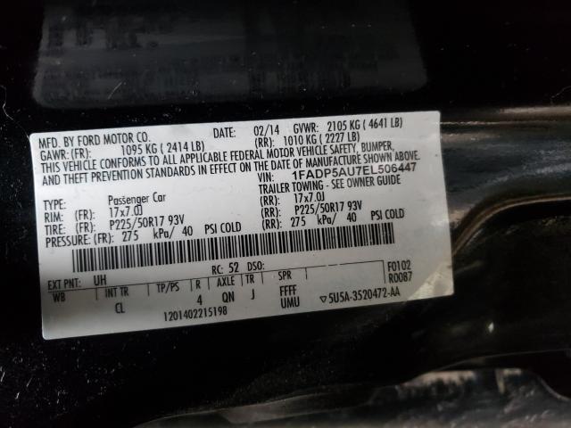 2014 FORD C-MAX SE 1FADP5AU7EL506447