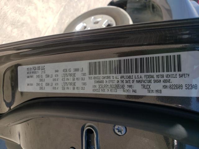 2016 RAM 2500 SLT 3C6UR5MJ9GG265102