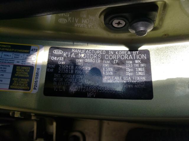 2013 KIA SOUL + KNDJT2A69D7598838