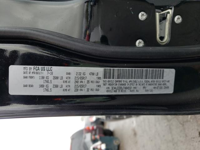 2018 JEEP COMPASS TR - 3C4NJDDB9JT484910