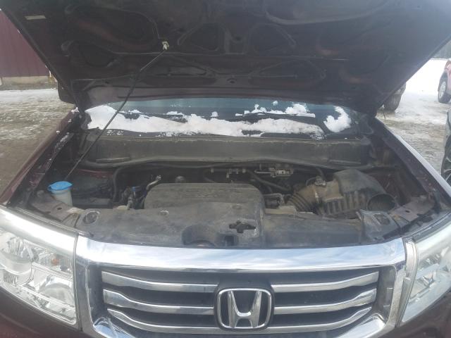 2013 HONDA PILOT EXL 5FNYF4H57DB072779