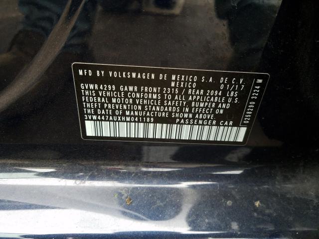 2017 VOLKSWAGEN GTI S/SE 3VW447AUXHM041189