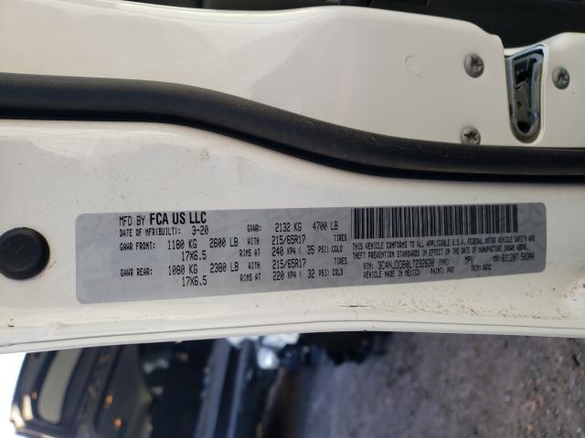 2020 JEEP COMPASS TR 3C4NJDDB0LT232630