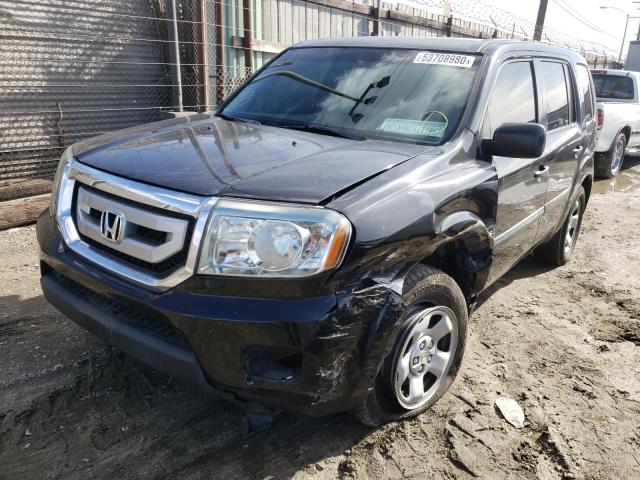2011 HONDA PILOT LX 5FNYF4H22BB090352