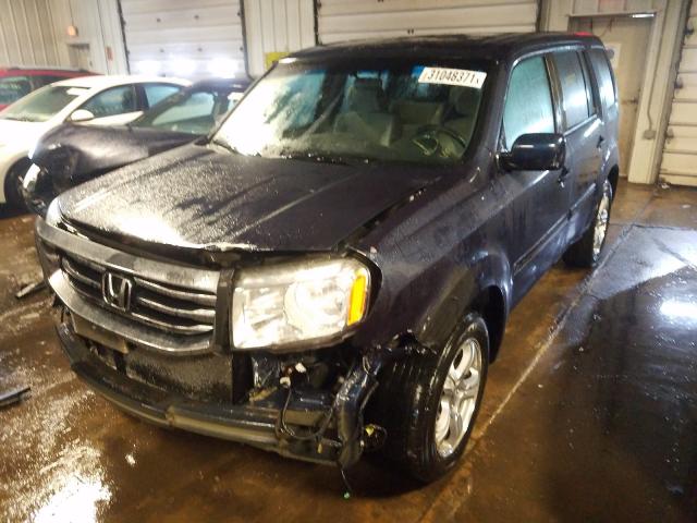 2012 HONDA PILOT EX 5FNYF4H43CB003559