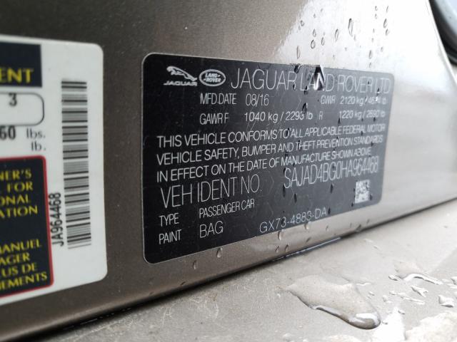 2017 JAGUAR XE PREMIUM - SAJAD4BG0HA964468