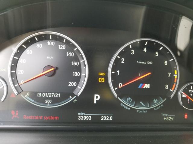 2016 BMW M5 WBSFV9C5XGG343108